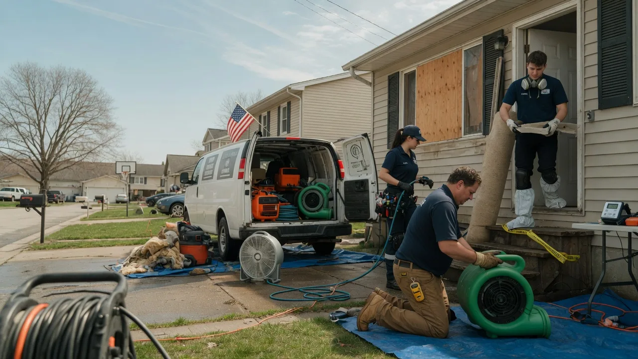 Water Damage Restoration in Crown Point, IN near me